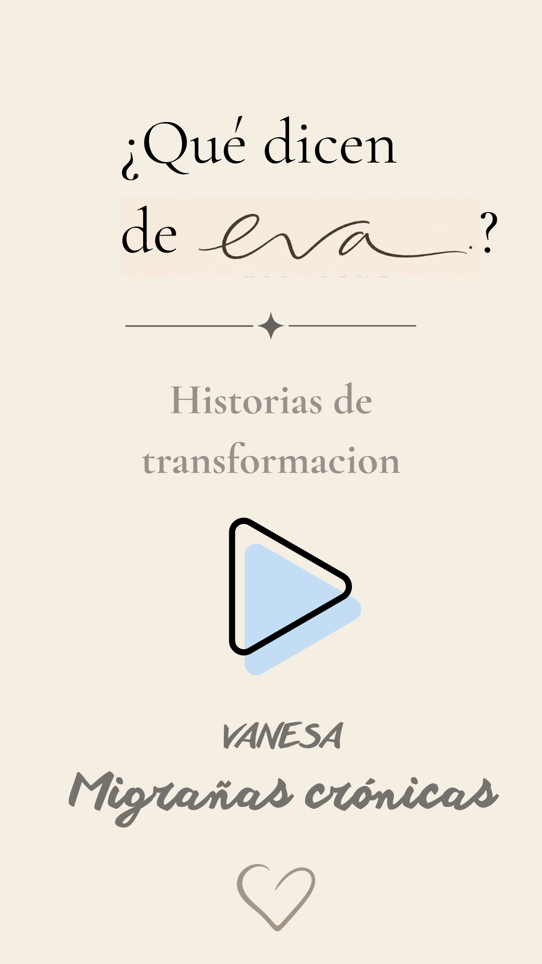 Testimonio de Vanesa